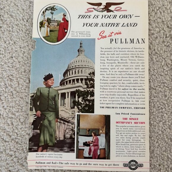 Lot of Vintage Washington DC Virginia Ephemera 1930's-80s - Picture 4 of 16